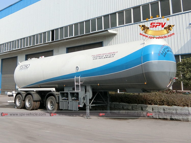 40,000 Litres LPG Tanker Semi-trailer-RF